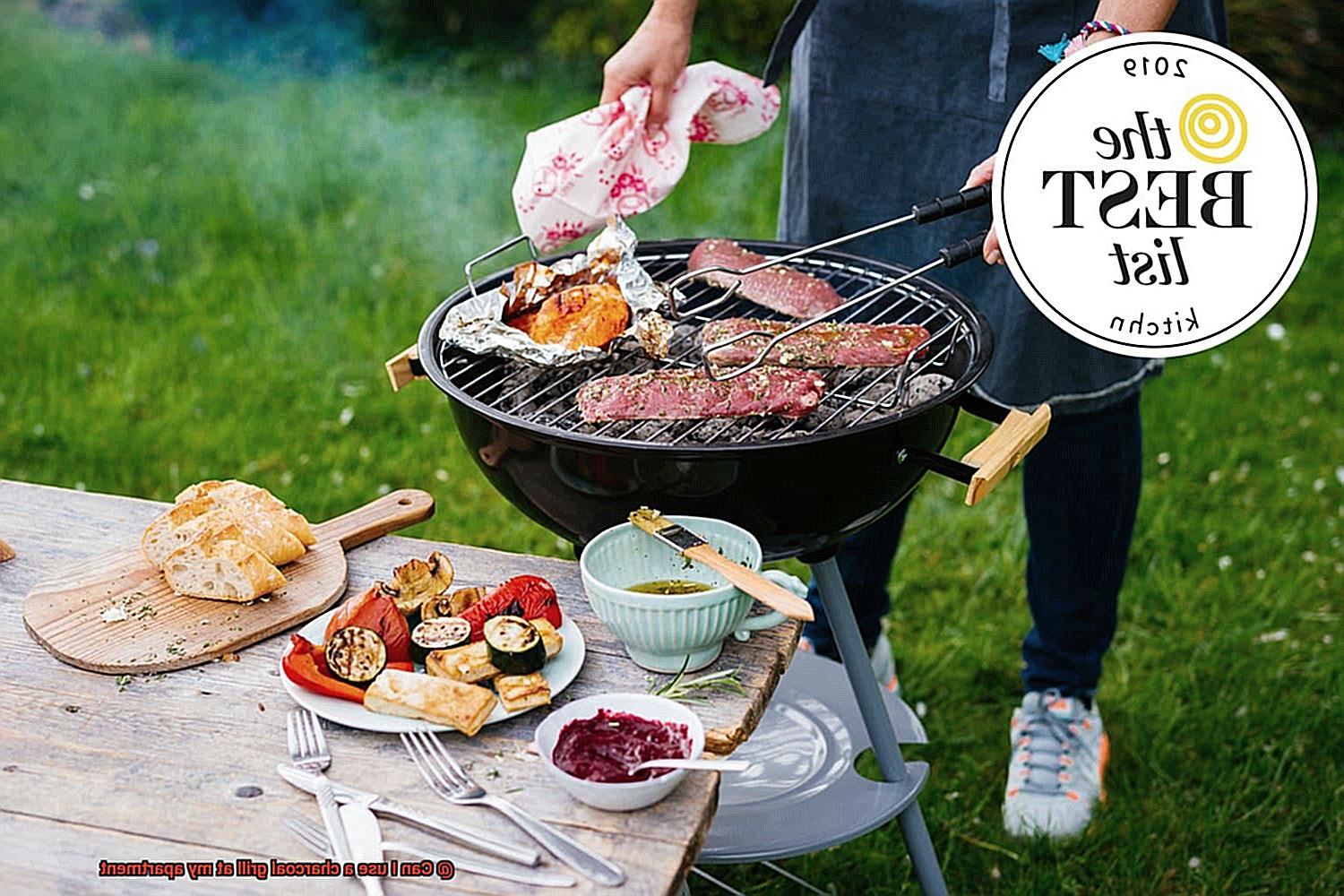 Can I use a charcoal grill at my apartment-9