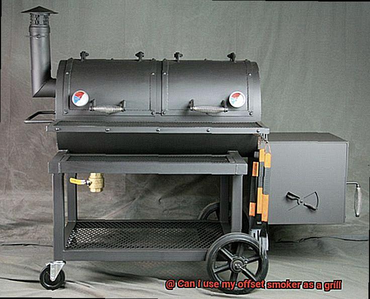 Can I use my offset smoker as a grill-3