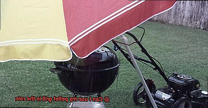 Can I use my pellet grill in the rain-2