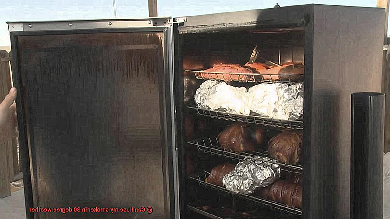 Can I use my smoker in 30 degree weather-5