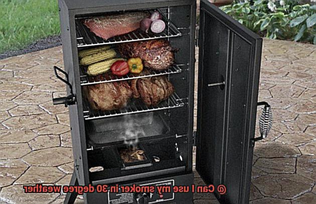 Can I use my smoker in 30 degree weather-4