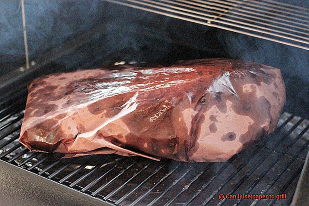 Can I use paper to grill-4