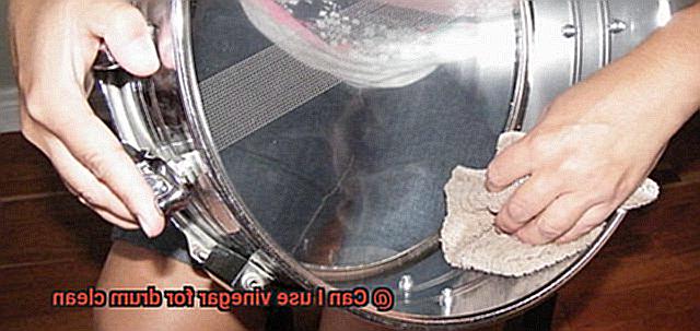 Can I use vinegar for drum clean-3
