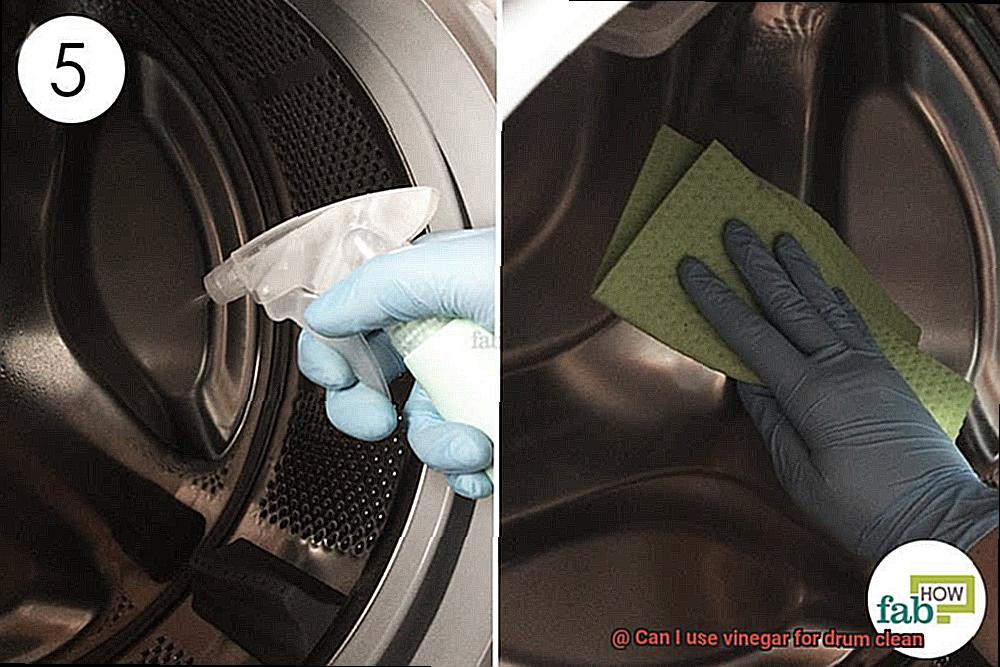 Can I use vinegar for drum clean-6