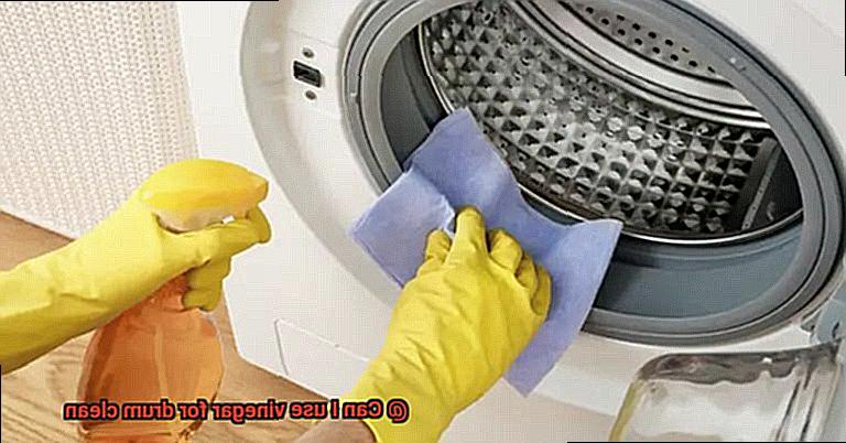 Can I use vinegar for drum clean-5