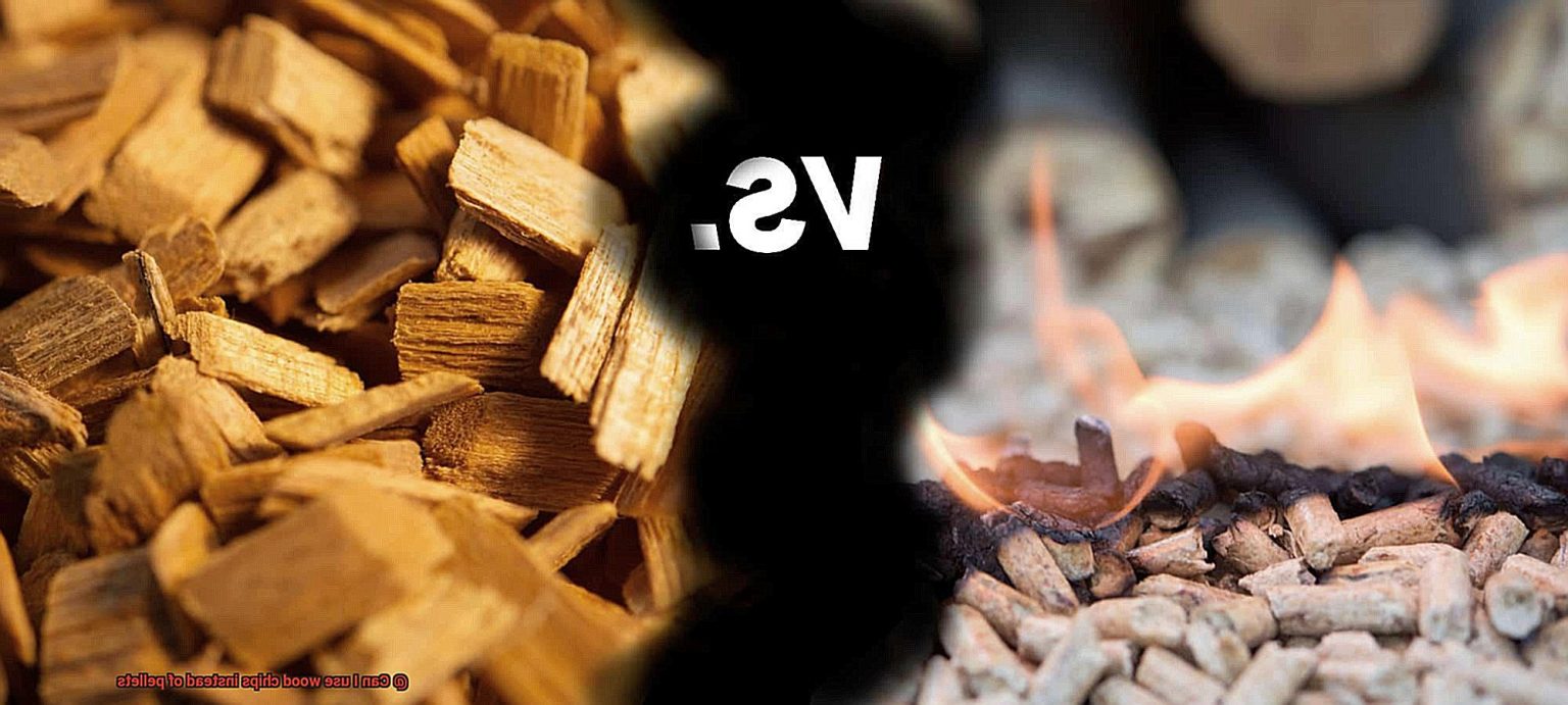 Can I use wood chips instead of pellets? Pastime Bar And Grill