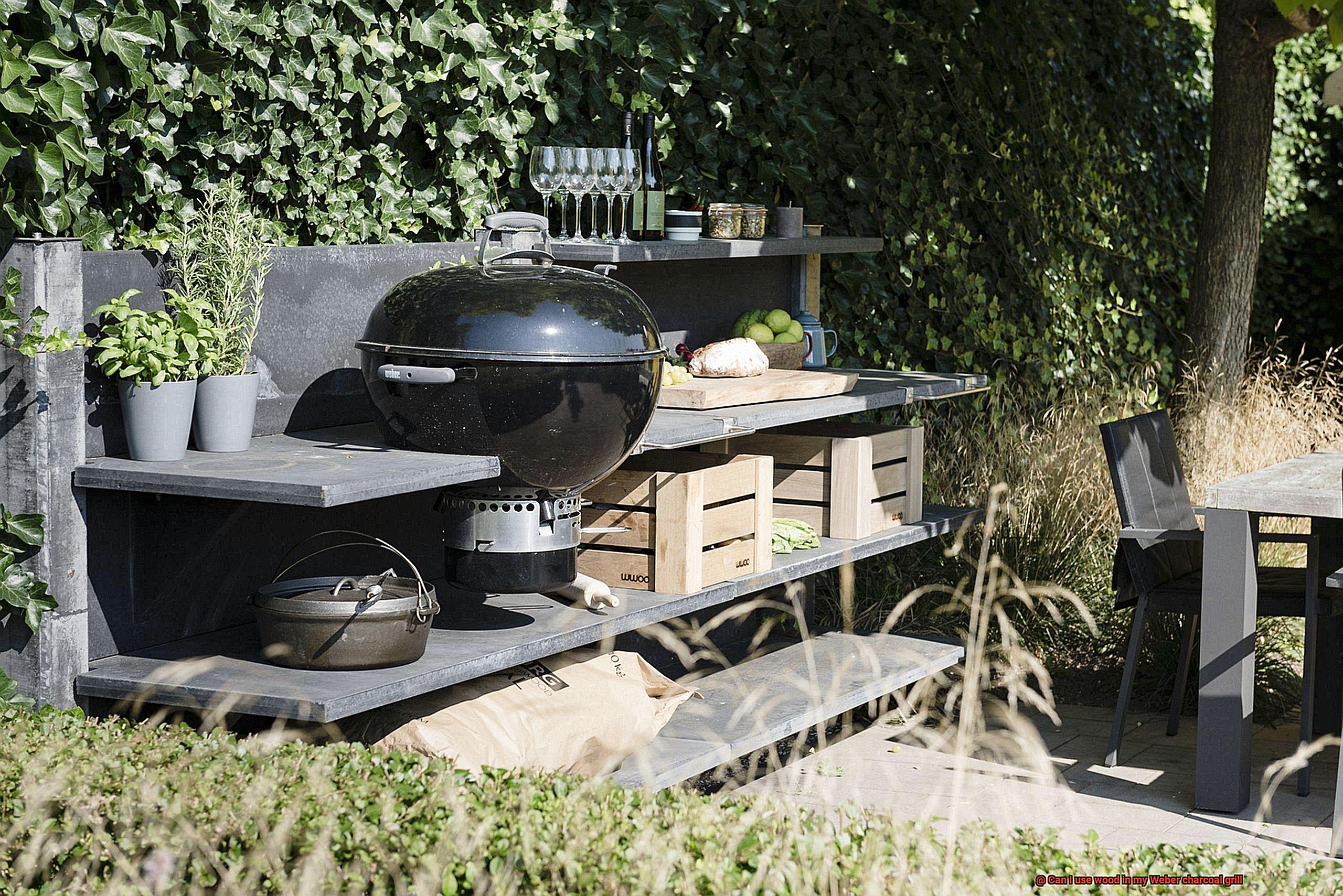 Can I use wood in my Weber charcoal grill-2