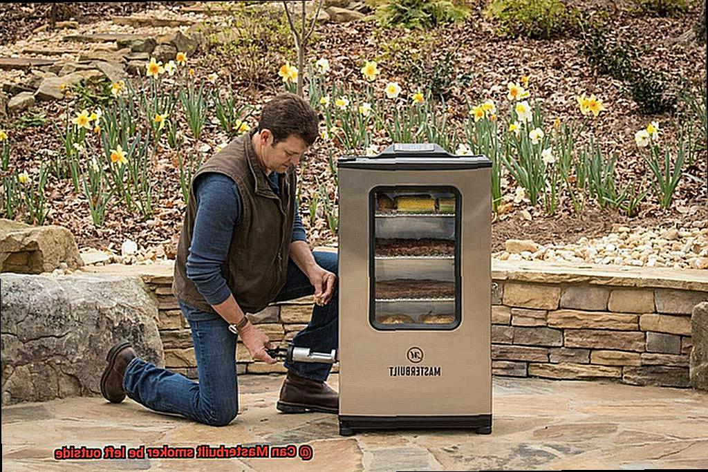 Can Masterbuilt smoker be left outside-5