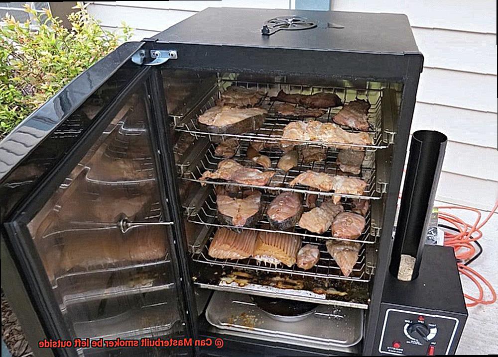 Can Masterbuilt smoker be left outside-4