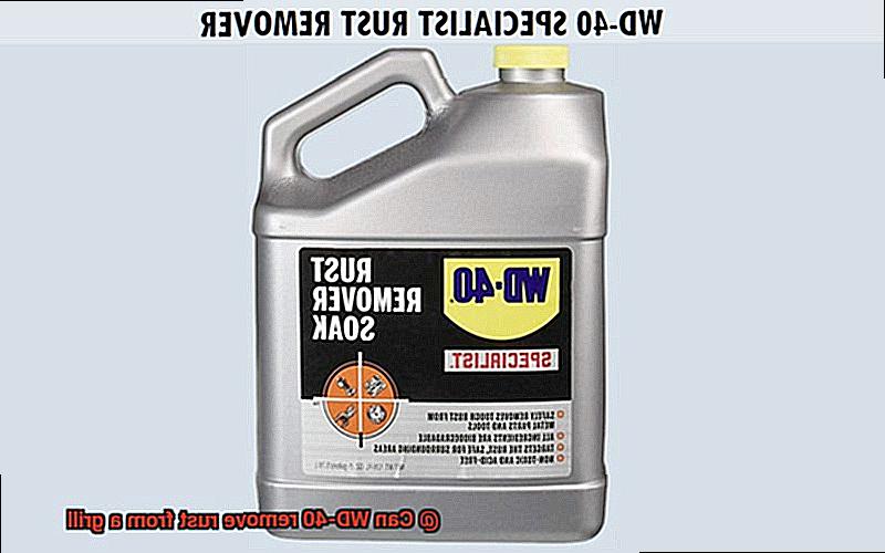 Can WD-40 remove rust from a grill-2