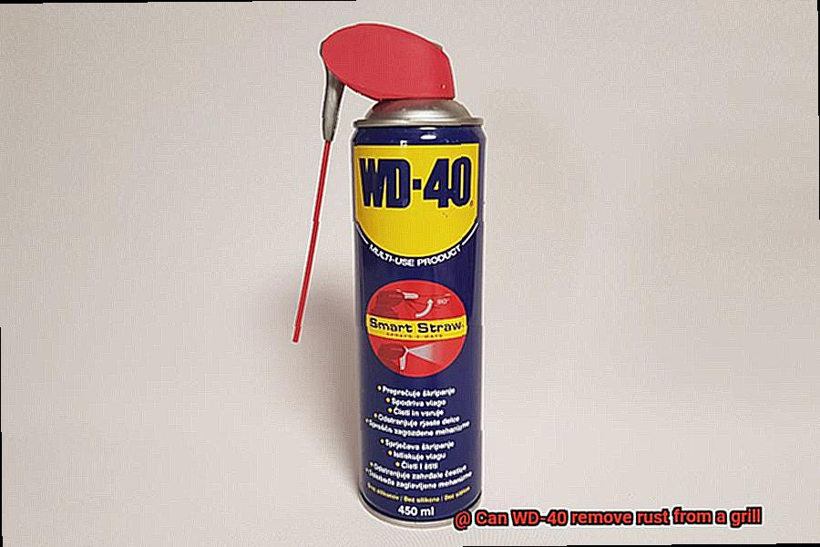 Can WD-40 remove rust from a grill-6