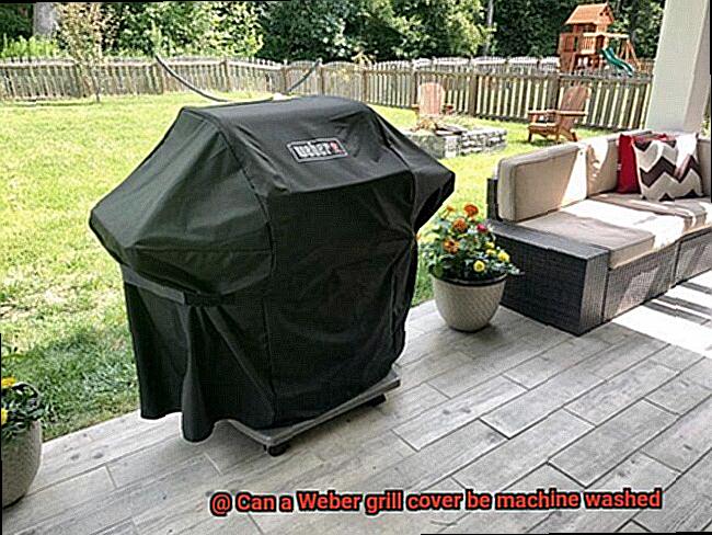 Can a Weber grill cover be machine washed-8