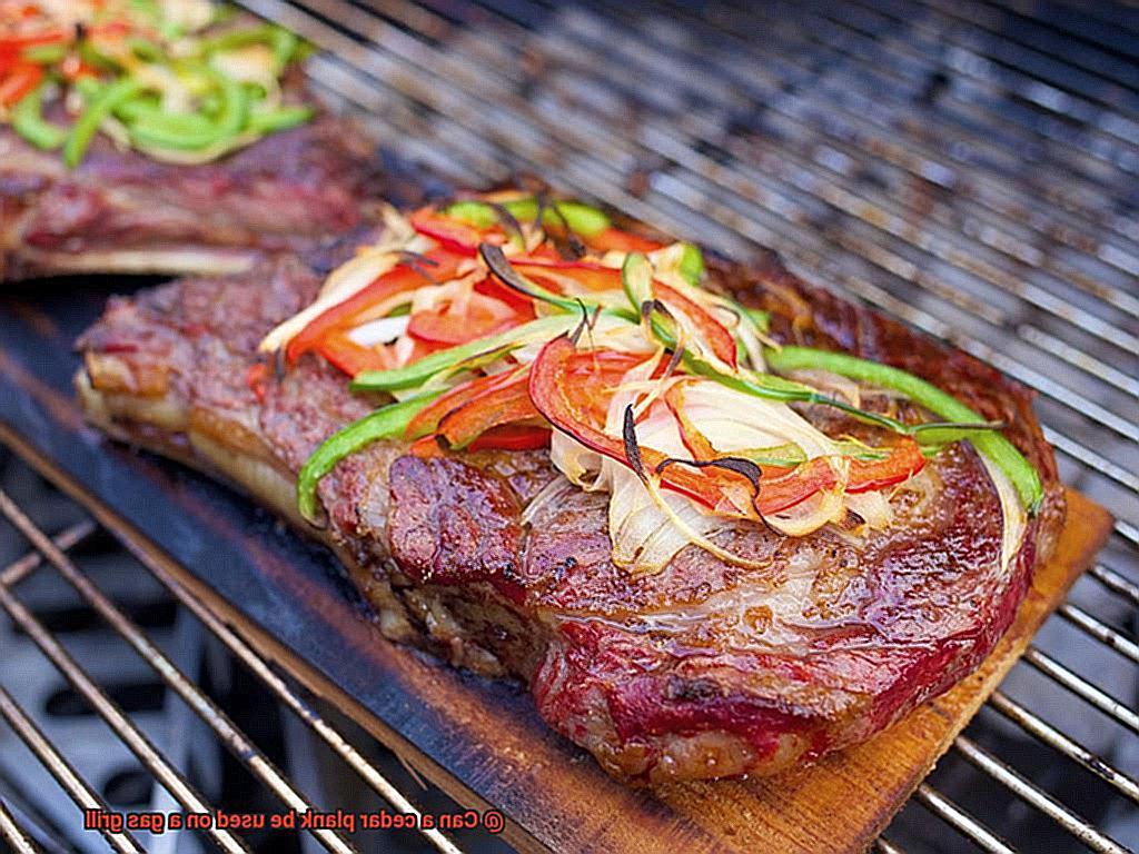 Can a cedar plank be used on a gas grill-7