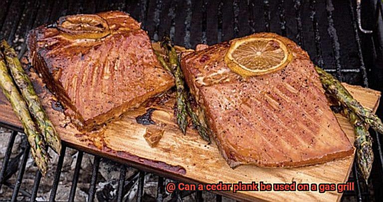 Can a cedar plank be used on a gas grill-4