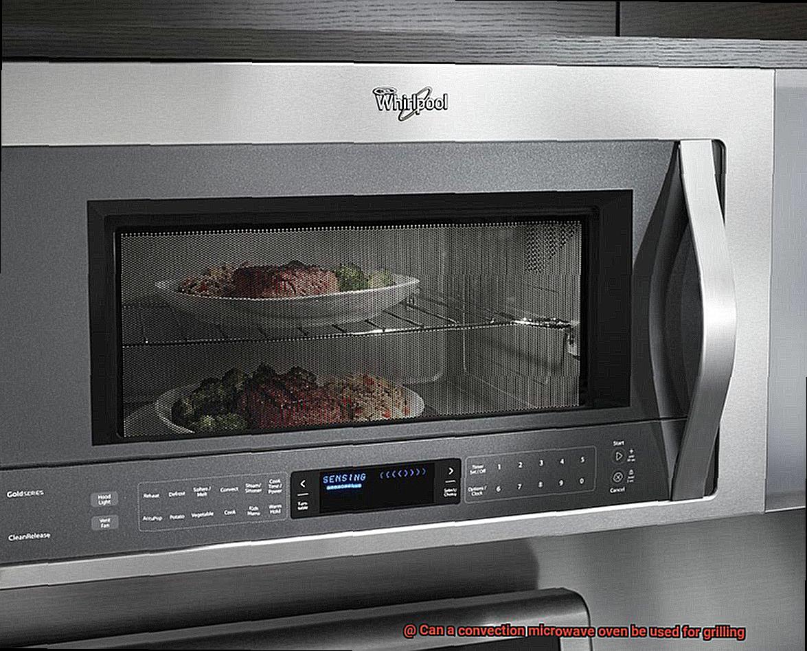 Can a convection microwave oven be used for grilling-2