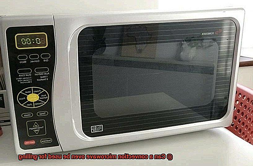 Can a convection microwave oven be used for grilling-5
