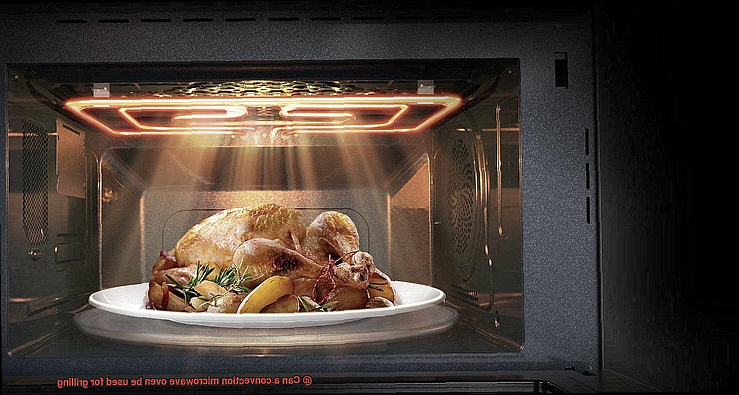 Can a convection microwave oven be used for grilling-3