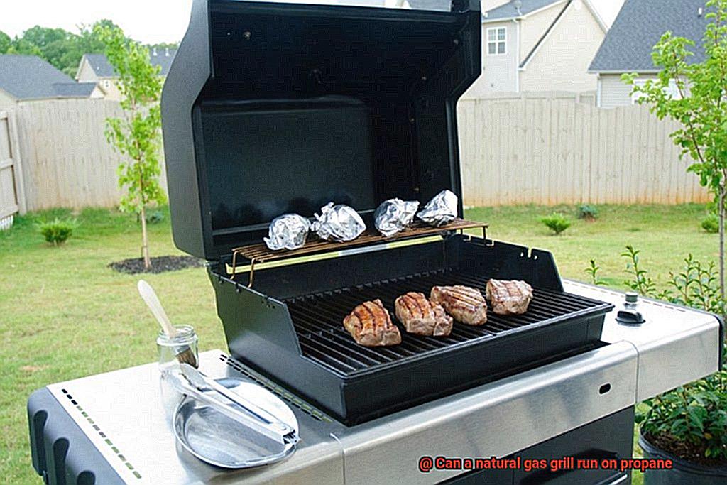 Can a natural gas grill run on propane-2
