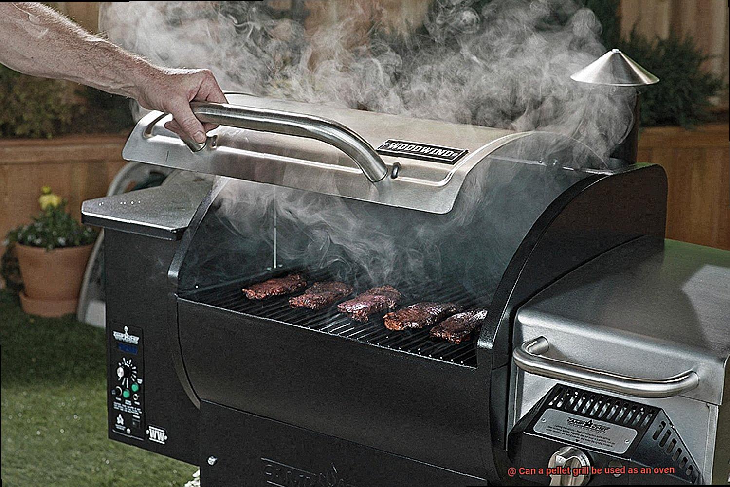 Can a pellet grill be used as an oven ? Pastime Bar And Grill