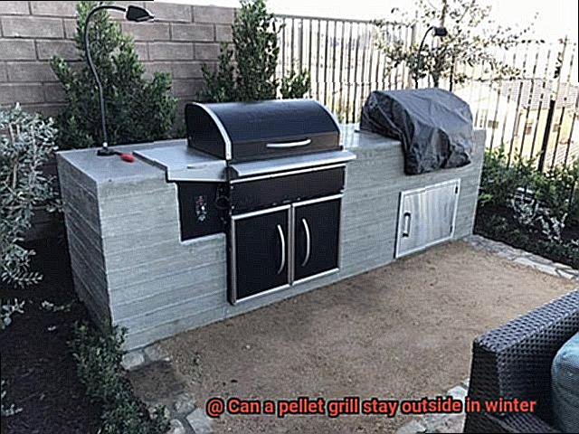 Can a pellet grill stay outside in winter-5