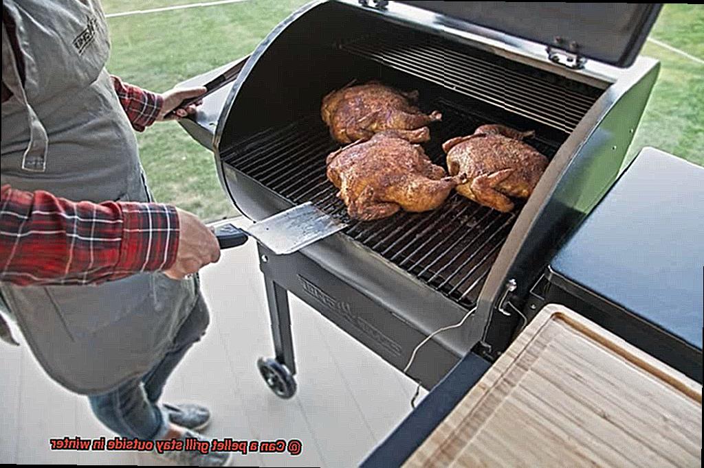 Can a pellet grill stay outside in winter-9