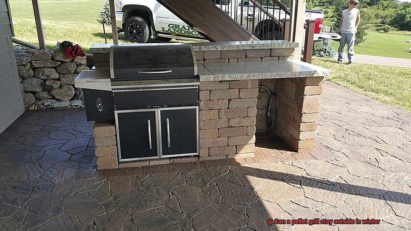 Can a pellet grill stay outside in winter-3