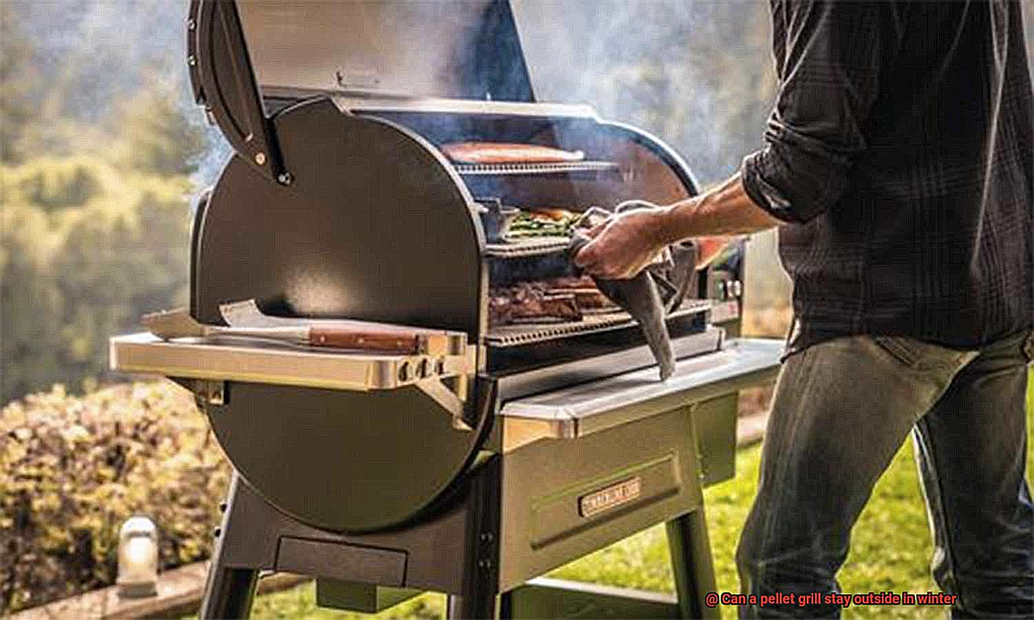 Can a pellet grill stay outside in winter-4