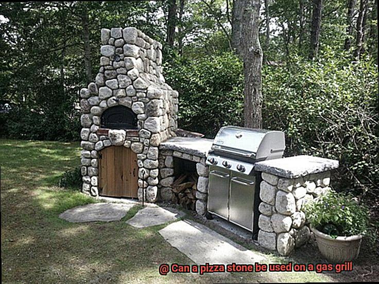 Can a pizza stone be used on a gas grill-4