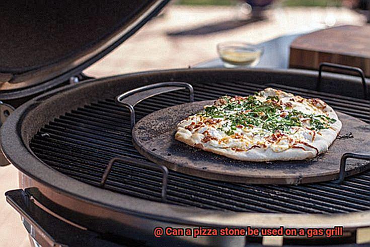 Can a pizza stone be used on a gas grill-5