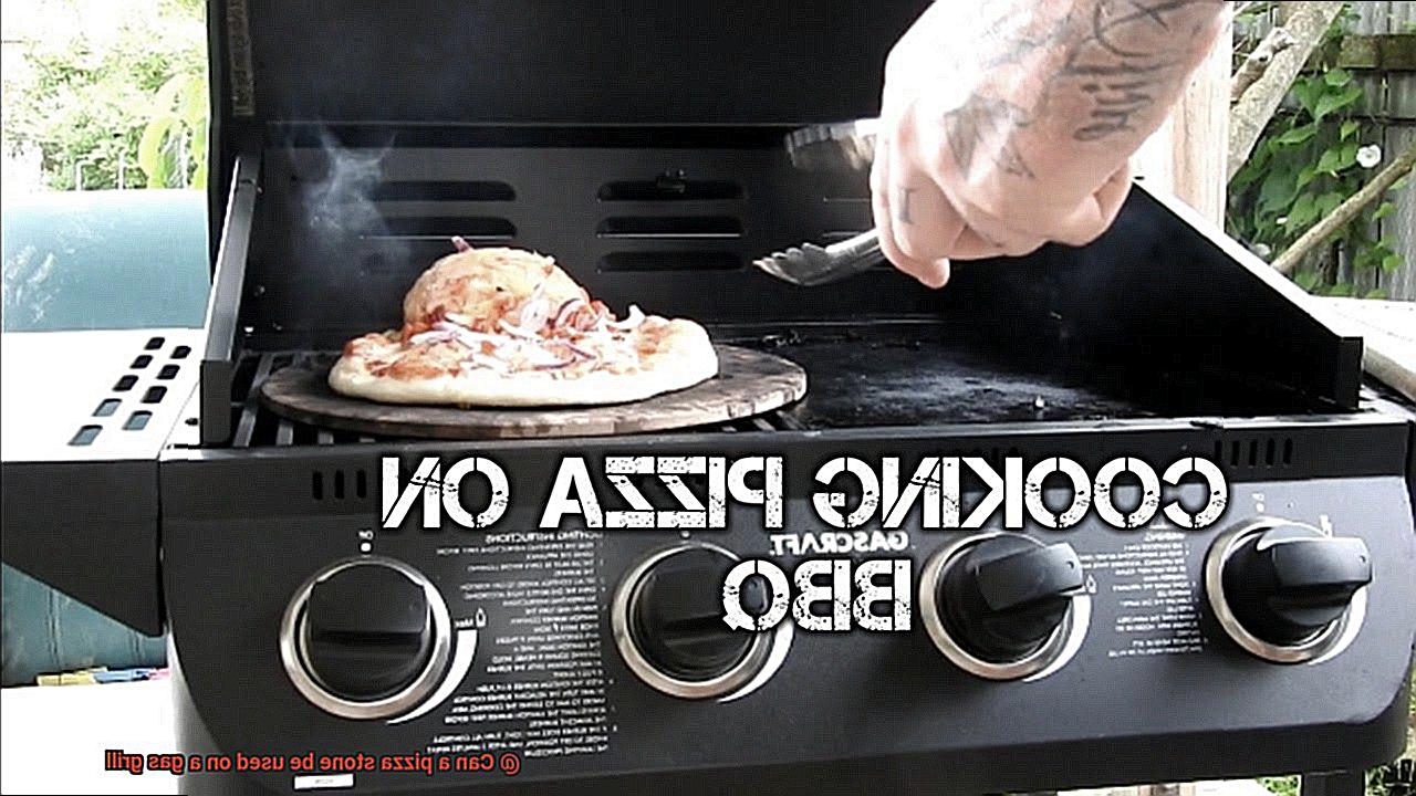Can a pizza stone be used on a gas grill-3