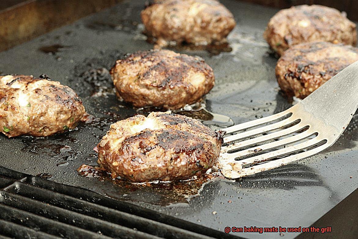 Can baking mats be used on the grill-7