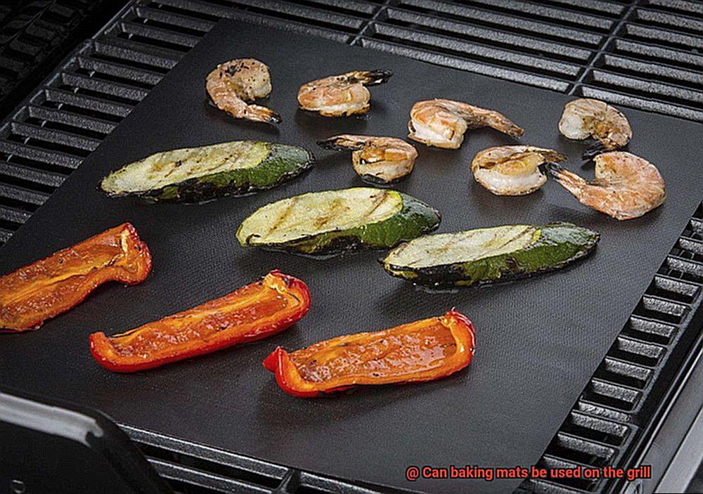 Can baking mats be used on the grill-3