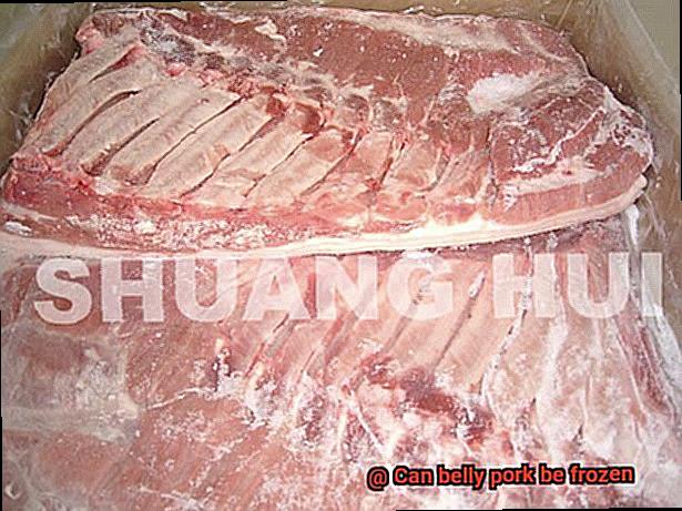 Can belly pork be frozen-5