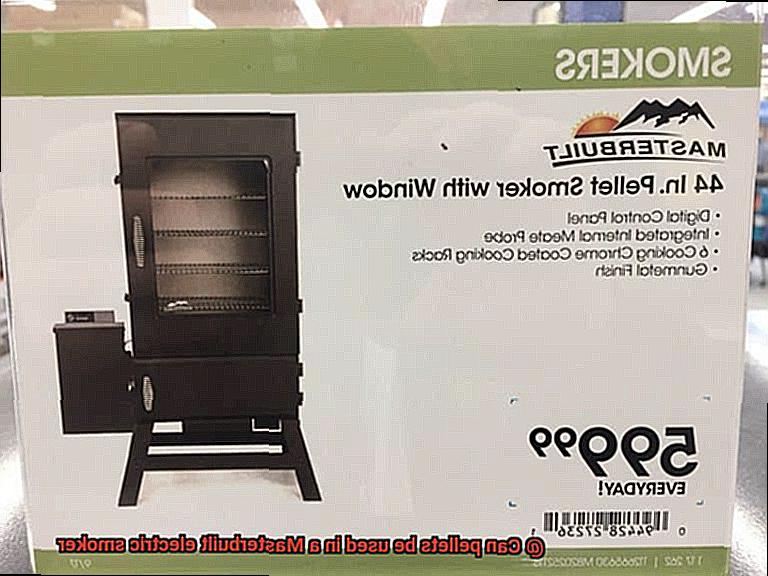 Can pellets be used in a Masterbuilt electric smoker-3