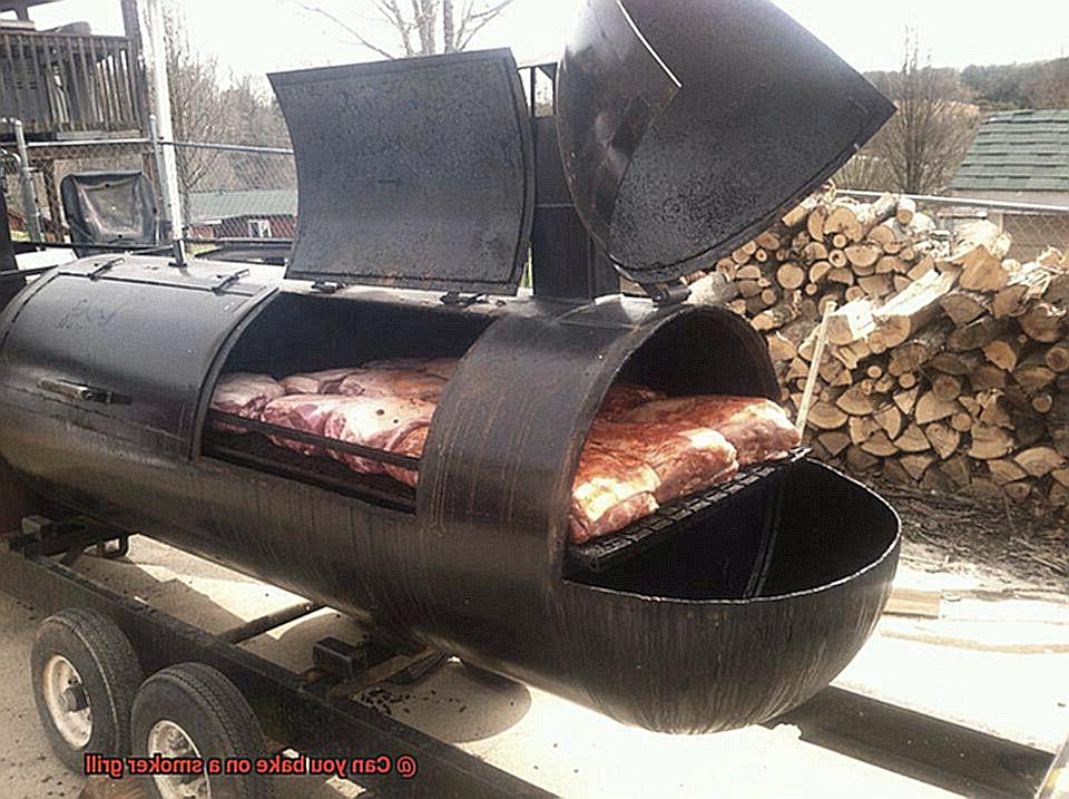 Can you bake on a smoker grill -4