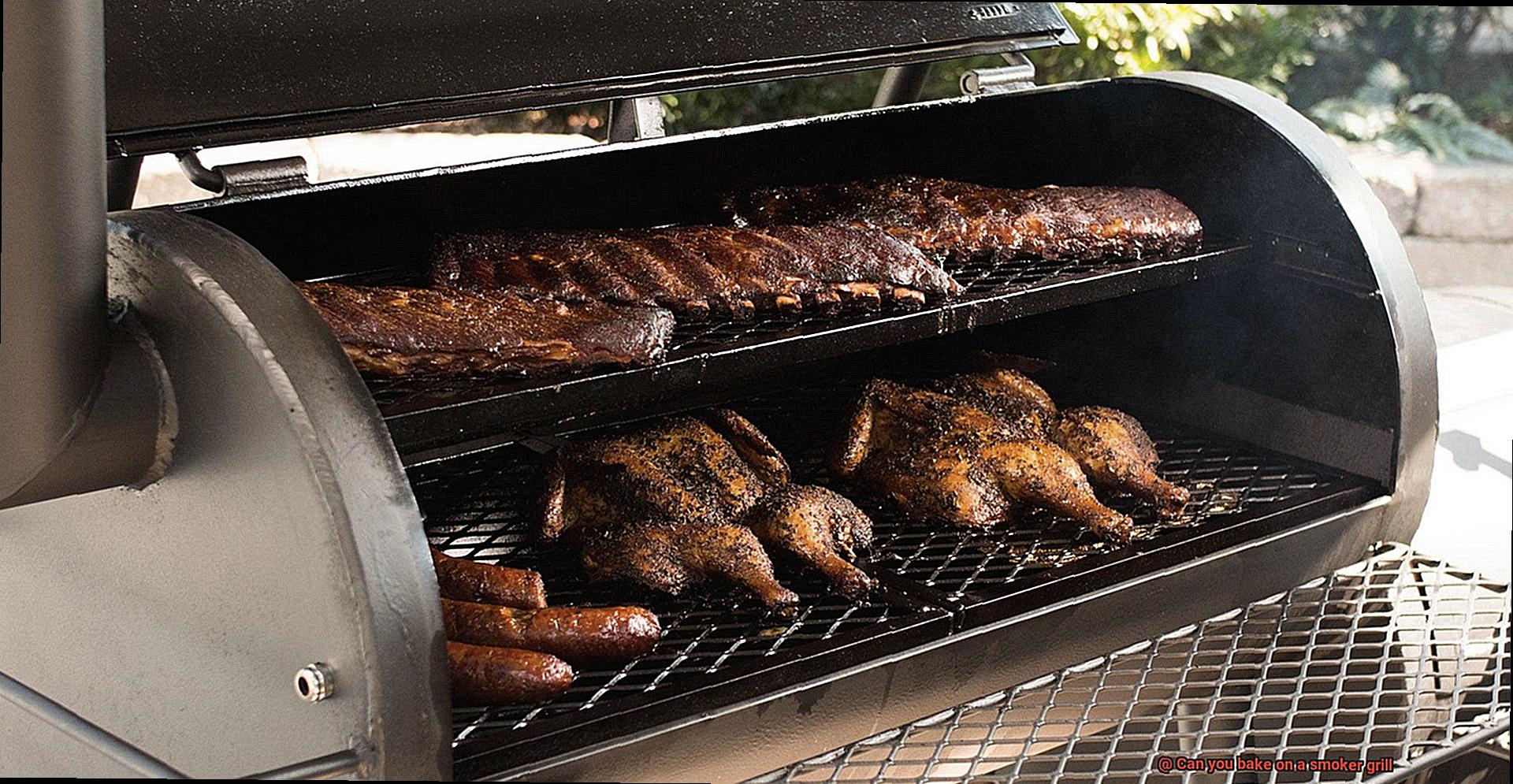 Can you bake on a smoker grill -2