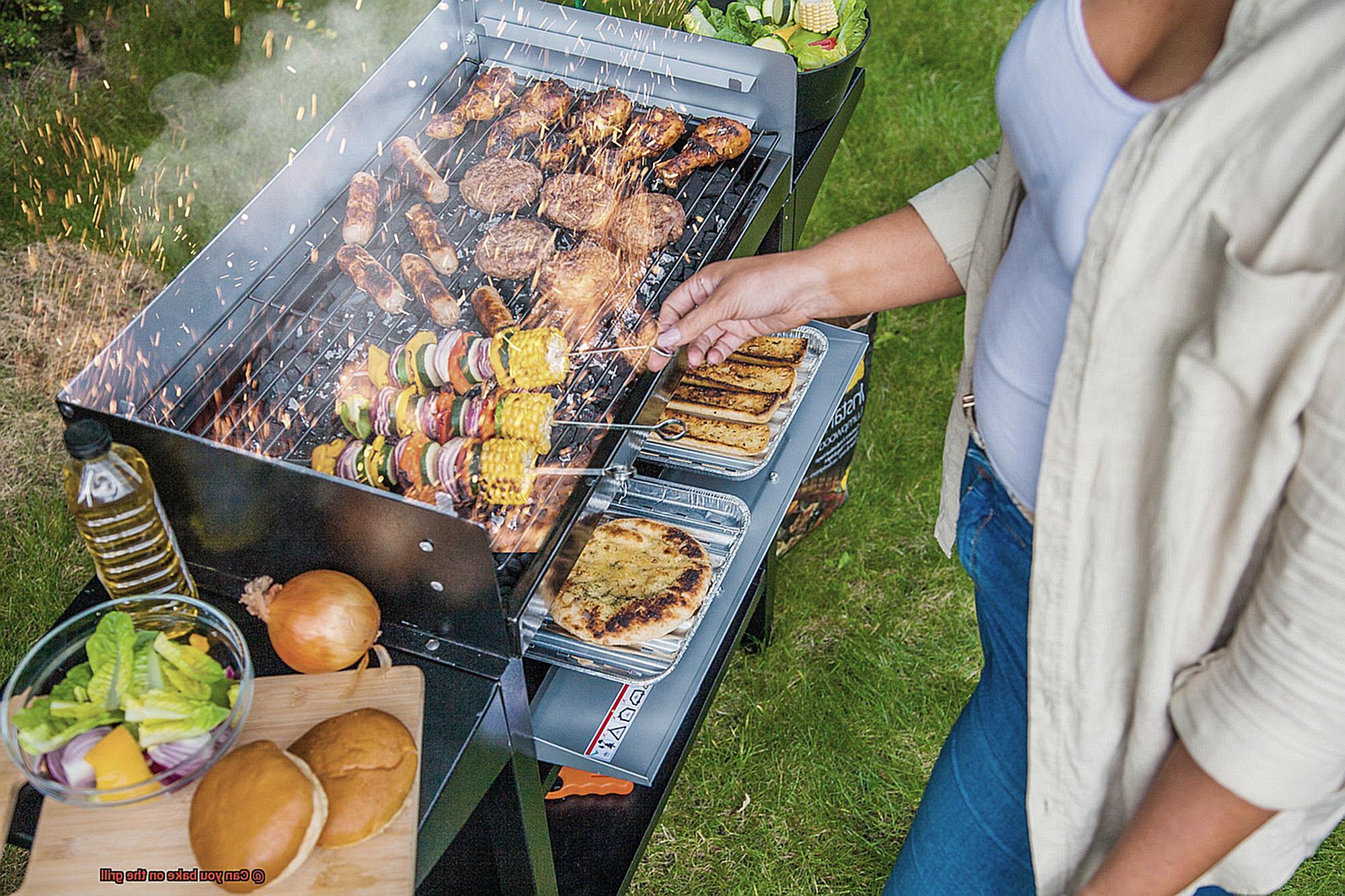 Can you bake on the grill-6