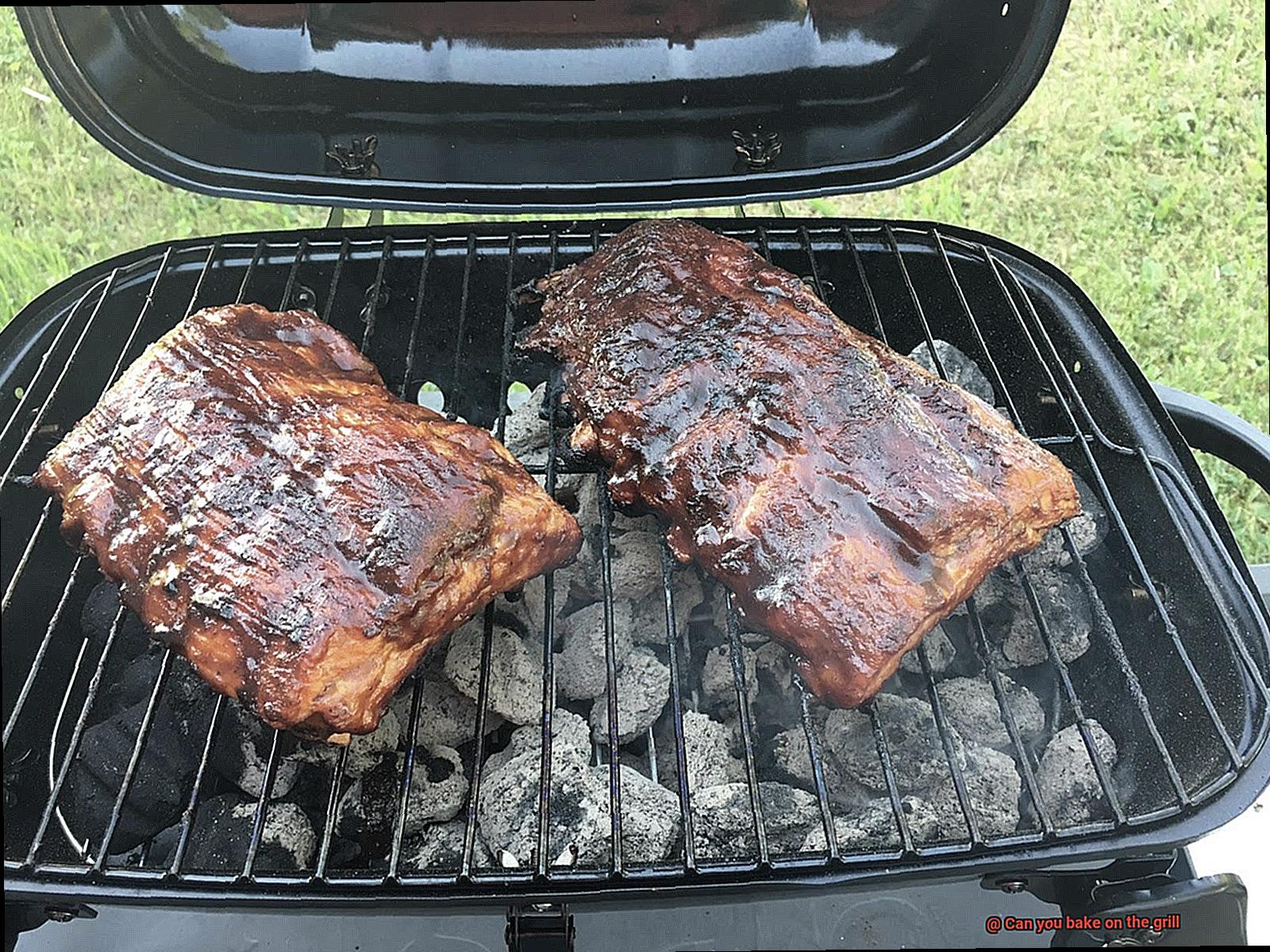 Can you bake on the grill-7