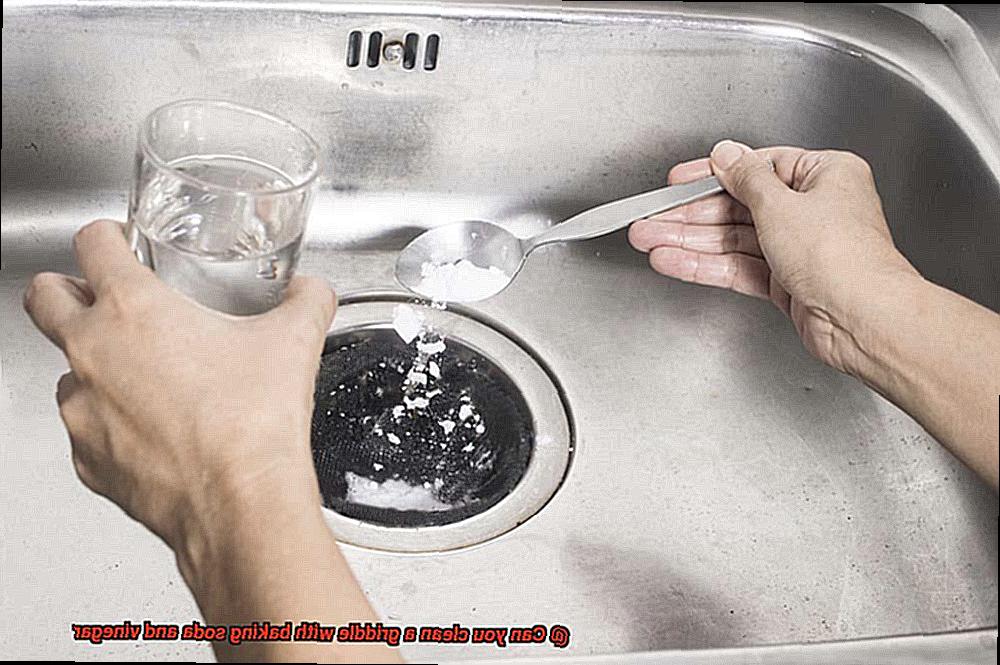 Can you clean a griddle with baking soda and vinegar-3