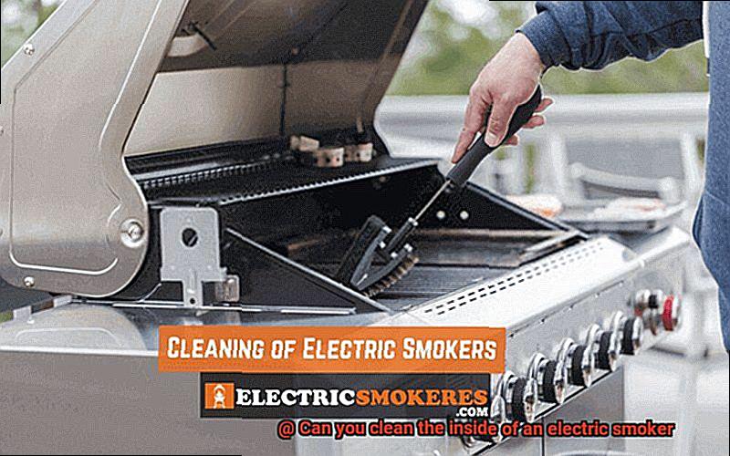 Can you clean the inside of an electric smoker-3