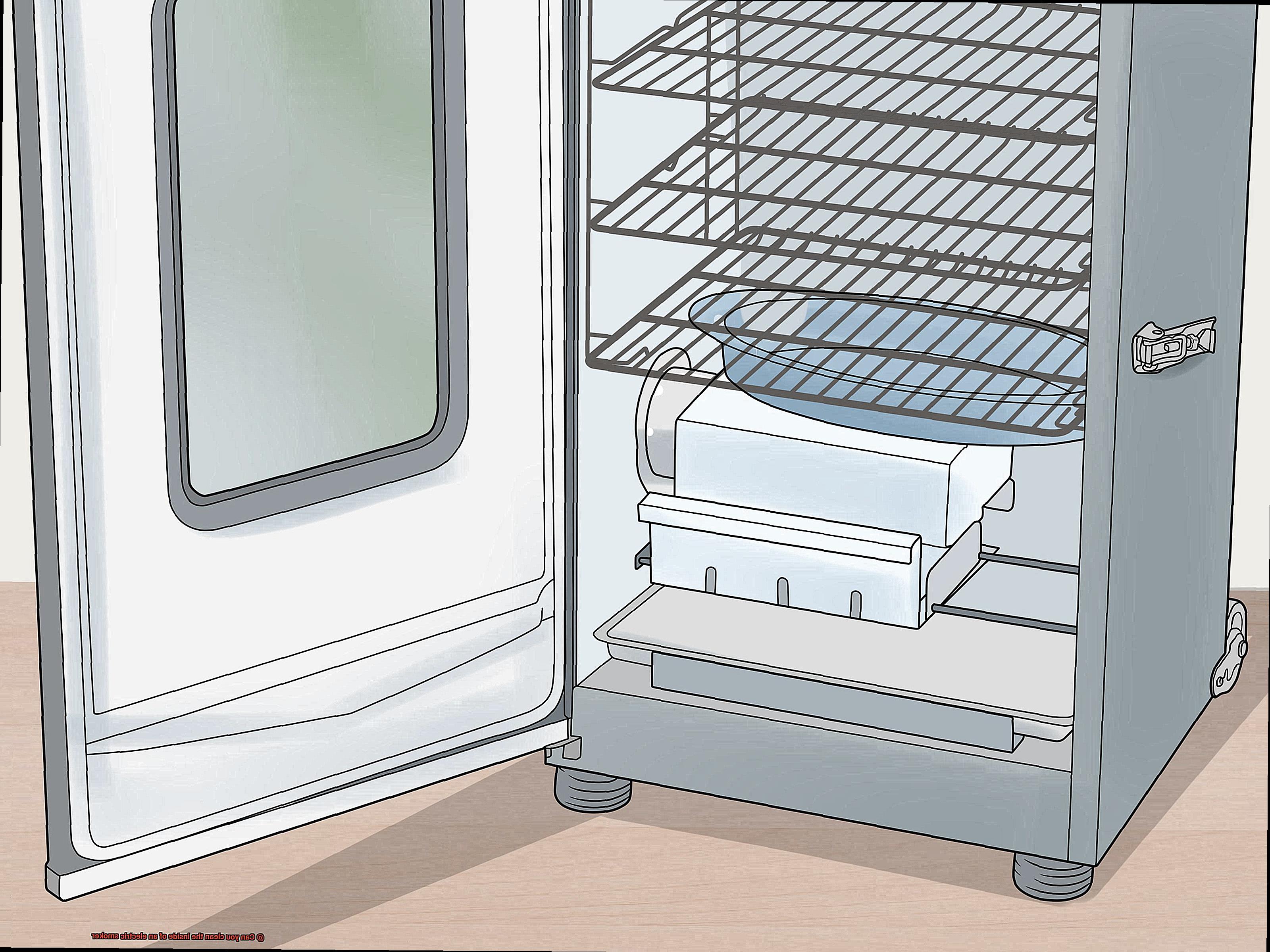 Can you clean the inside of an electric smoker-2