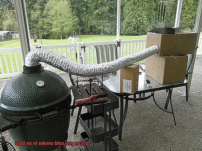 Can you cold smoke in an EGG-3