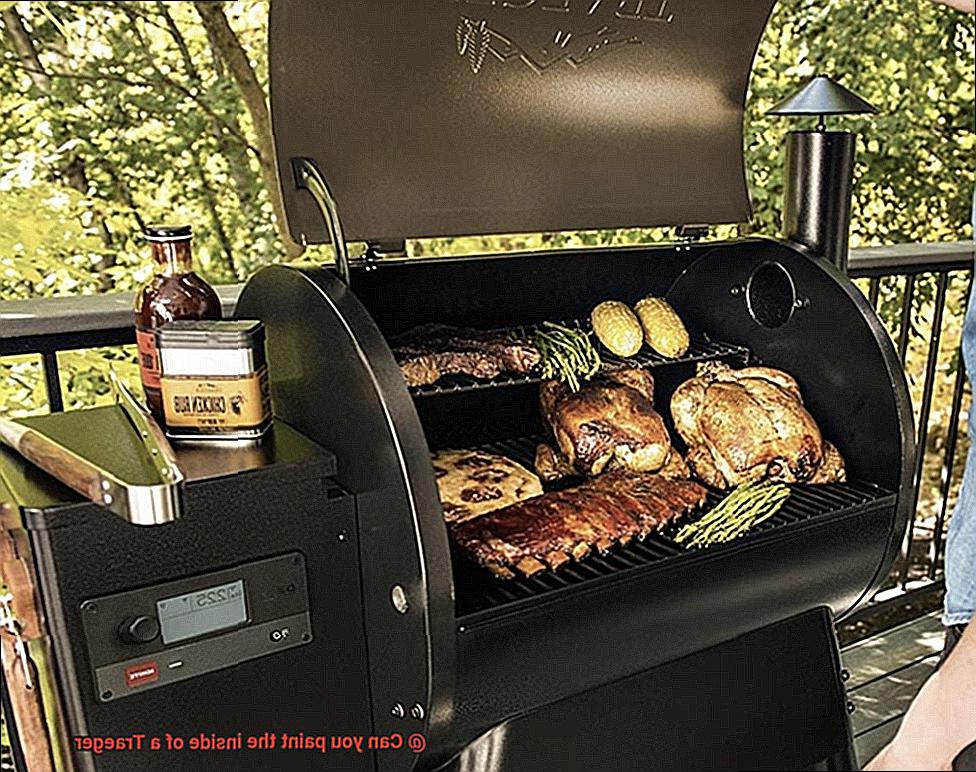 Can you paint the inside of a Traeger-9