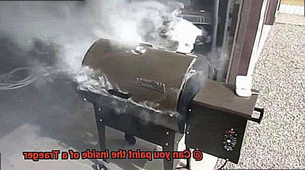 Can you paint the inside of a Traeger-4