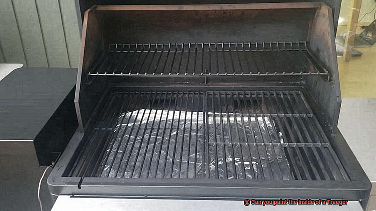 Can you paint the inside of a Traeger-7