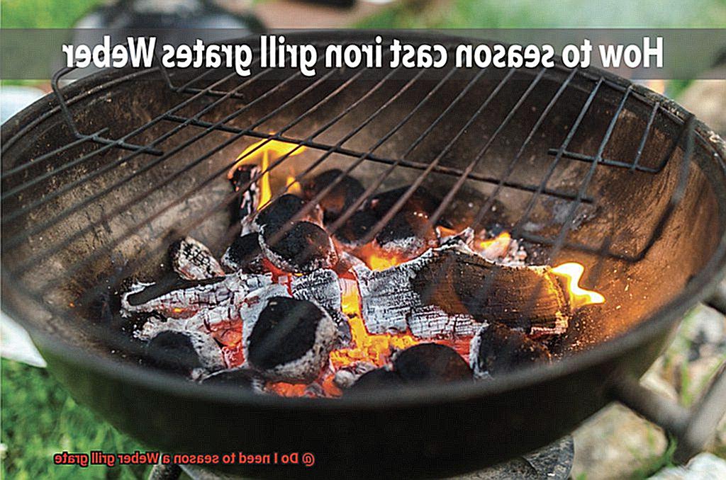 Do I need to season a Weber grill grate-3