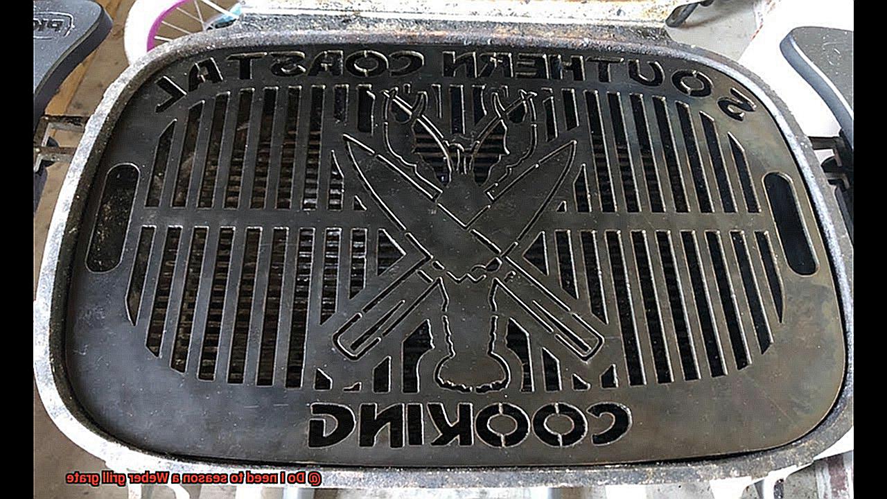 Do I need to season a Weber grill grate-8