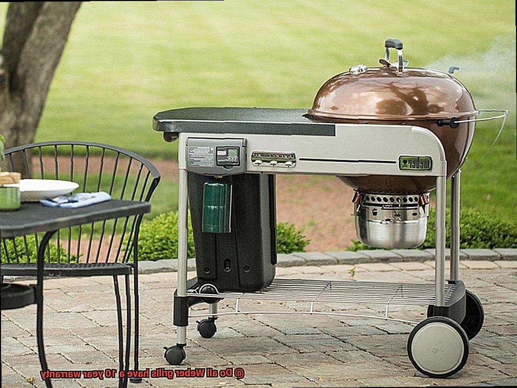 Do all Weber grills have a 10 year warranty-2