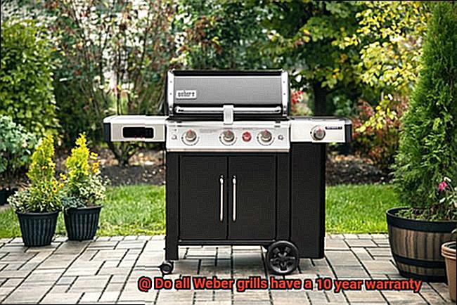 Do all Weber grills have a 10 year warranty-7
