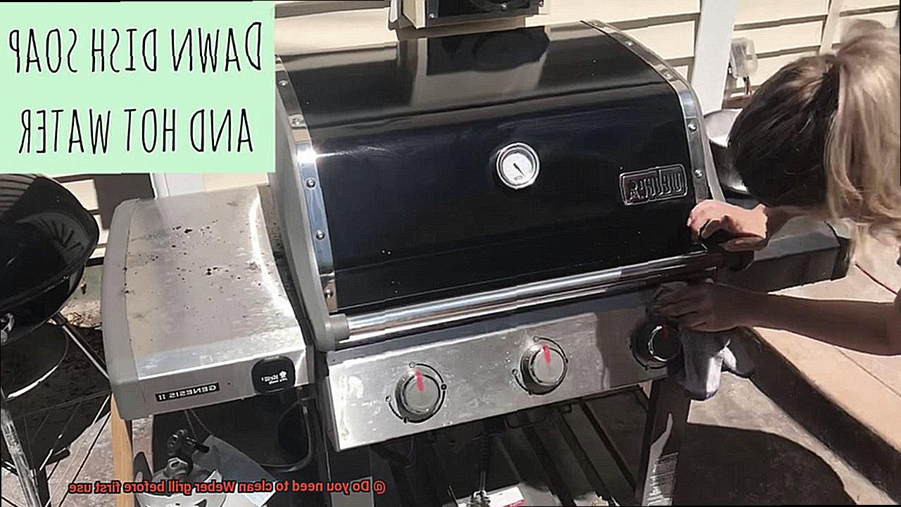 Do you need to clean Weber grill before first use-3